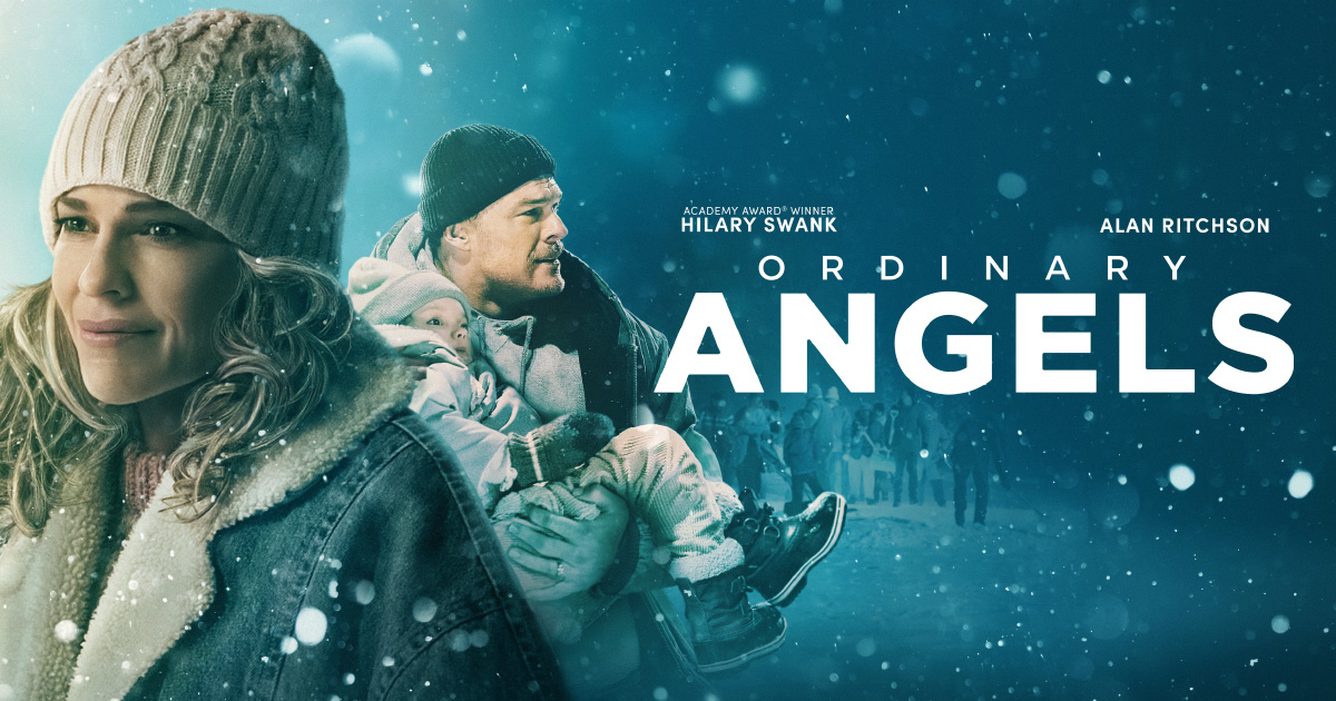 Free Movie Tickets to see Ordinary Angels at Atom Theaters