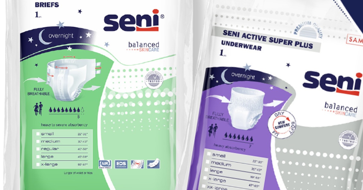Free Seni Bladder Control Briefs or Underwear Samples