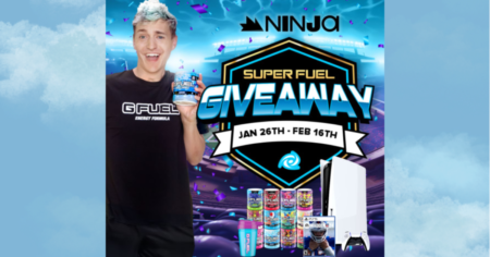 G FUEL Ninja Super Fuel Giveaway