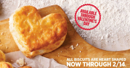 Hardees Heart Shaped Biscuits Return From Feb