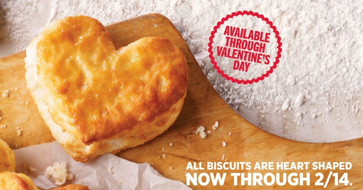 Hardees Heart Shaped Biscuits Return From Feb