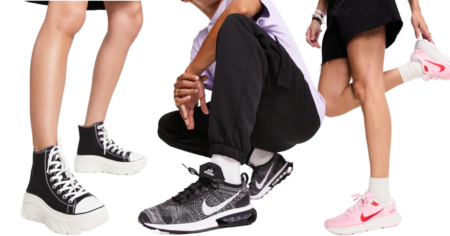 Teens Wearing Nike & Converse Shoes Pose Together for Asos Promotion on Sneakers
