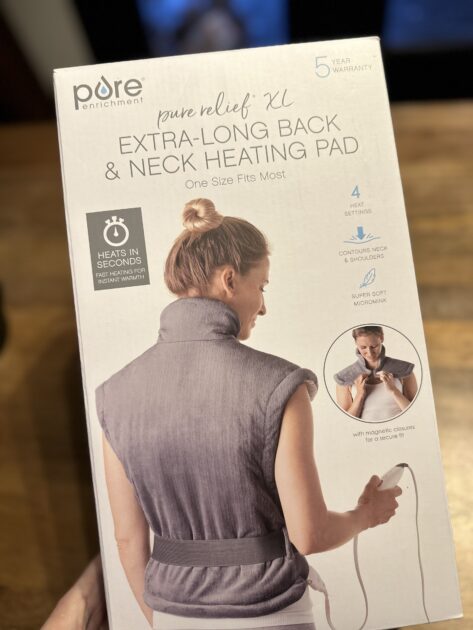 Pure Enrichment PureRelief XL Heating Pad for Back Neck x