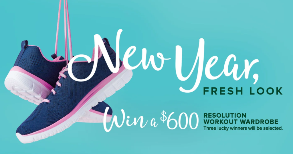 Sunny with a Chance of Flowers Resolution Workout Wardrobe Sweepstakes