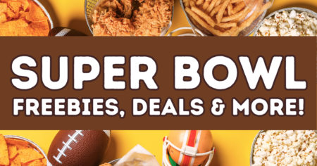 Super Bowl Freebies Deals More
