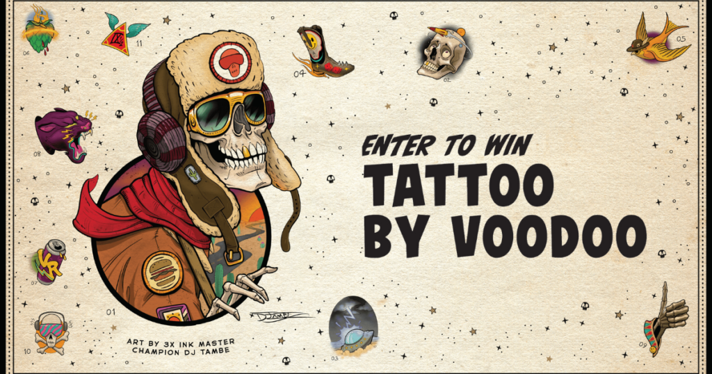 Tattoo by Voodoo Giveaway