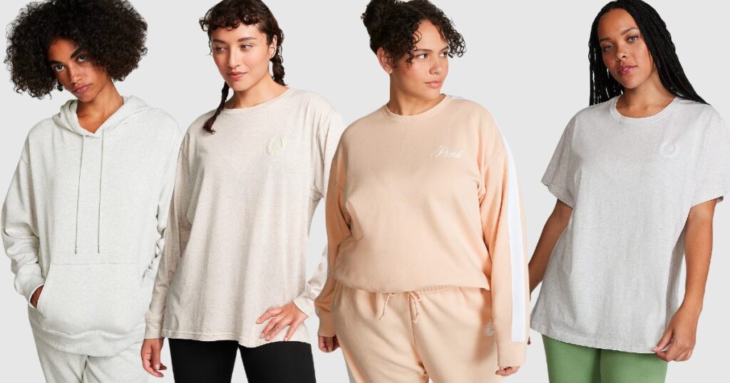 Victorias secret sweatshirts tees