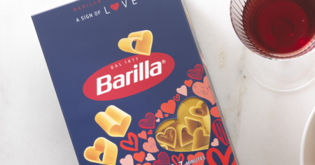 barilla heart shaped pasta