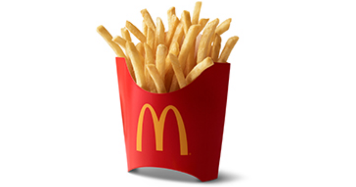 med mcdonalds fries