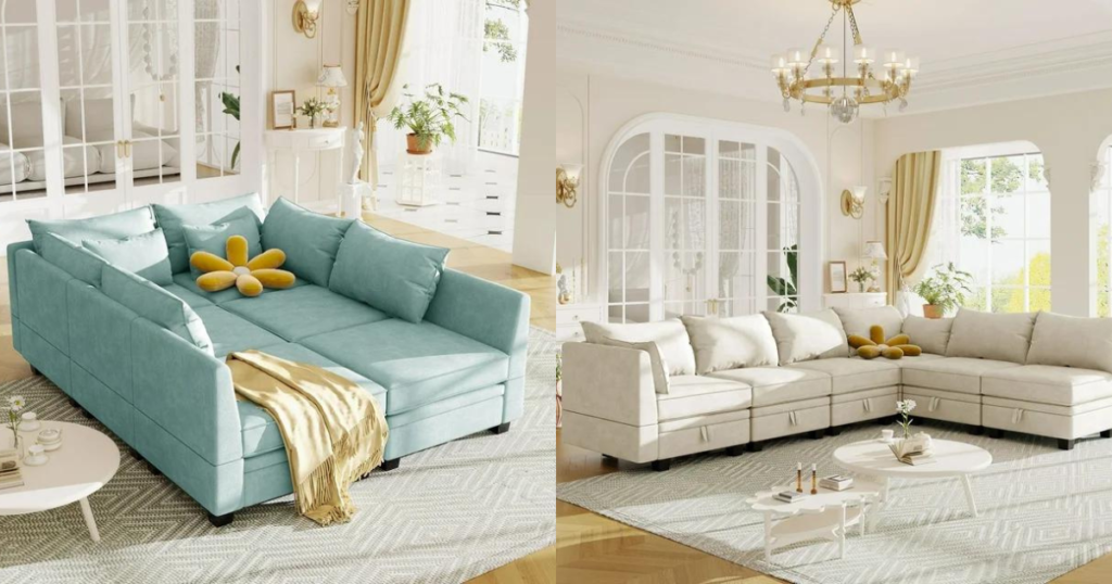 oversized sofa walmart modular with storage