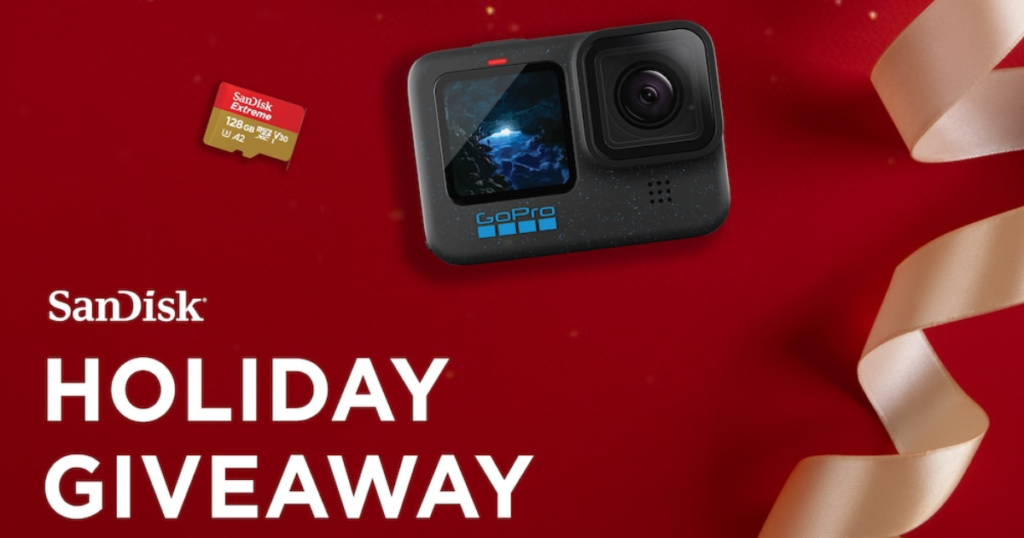 sandisk holiday giveaway