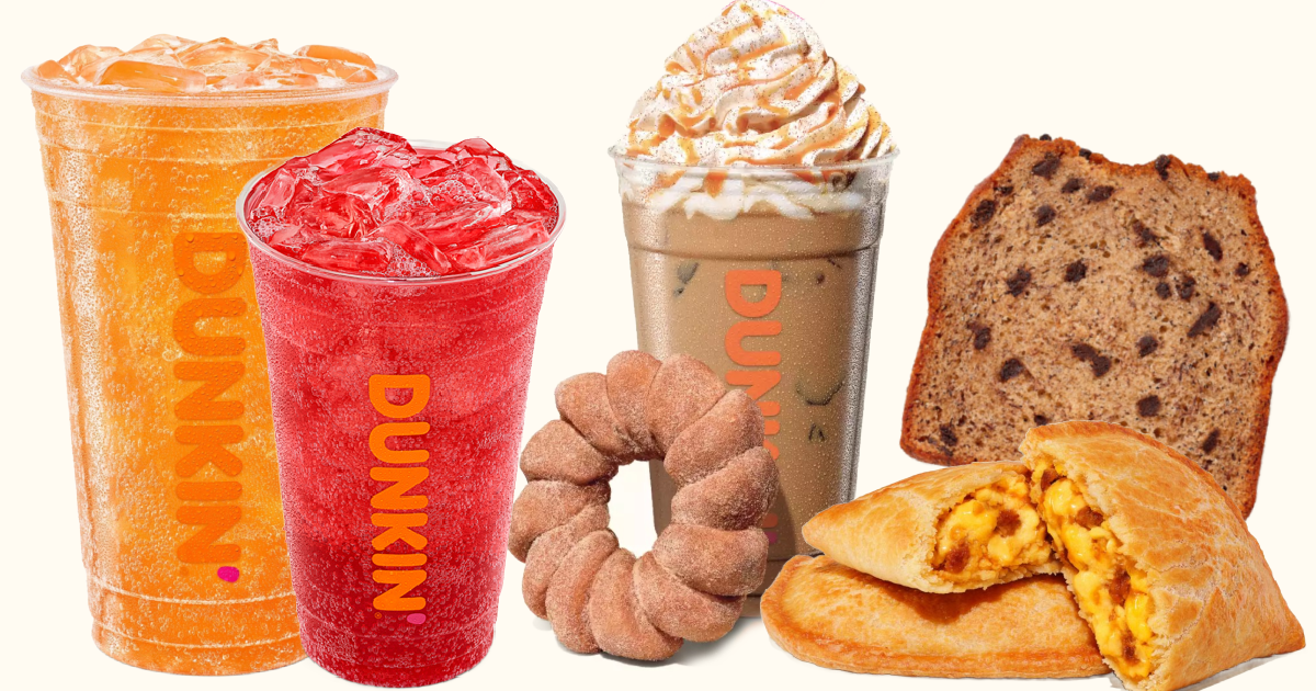 Dunkin New Menu