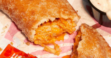 Free Cheesy Chicken Crispanada at Taco Bell FIRST