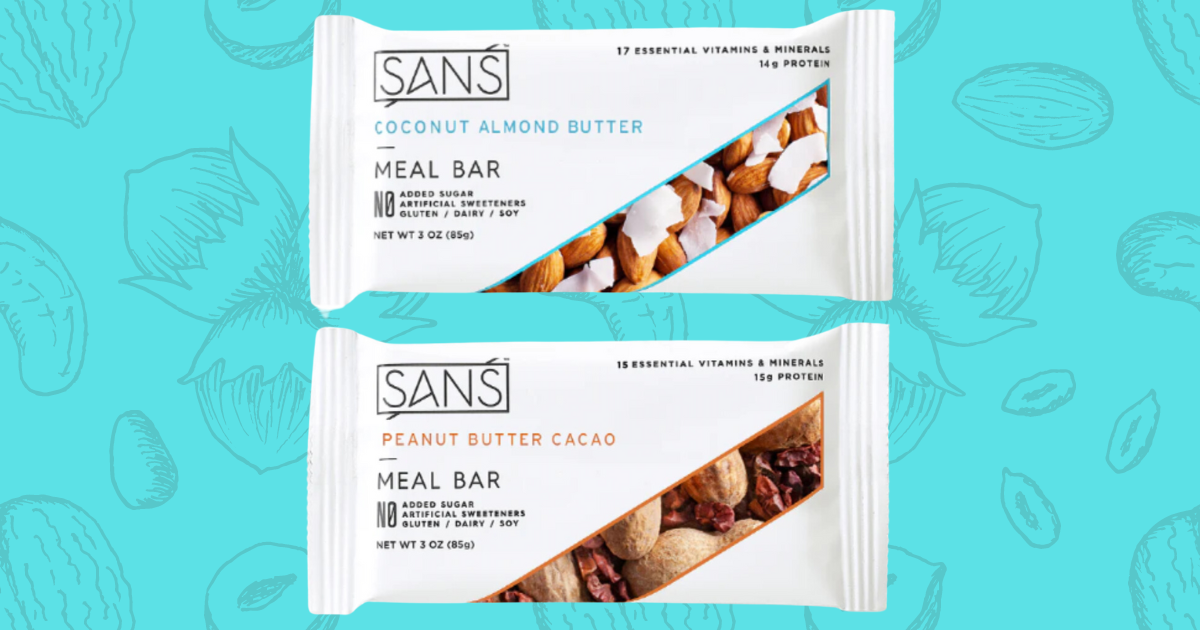 Free SANS Meal Bar Samples