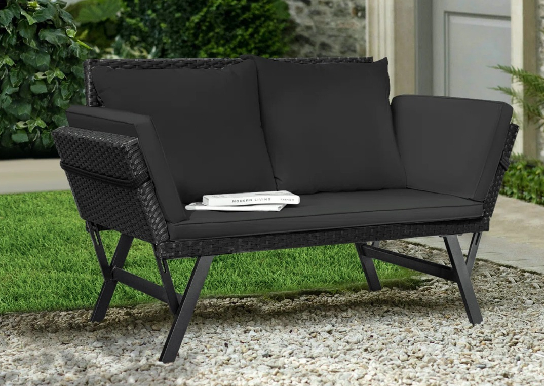Hoag Metal Outdoor Patio Daybed