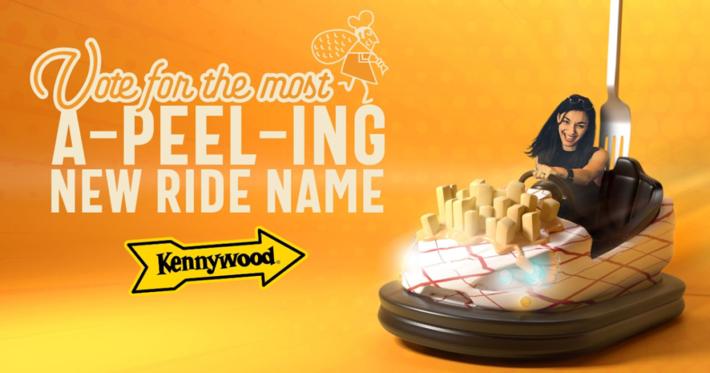 Kennywood Vote for the Most A peel ing New Ride Sweepstakes