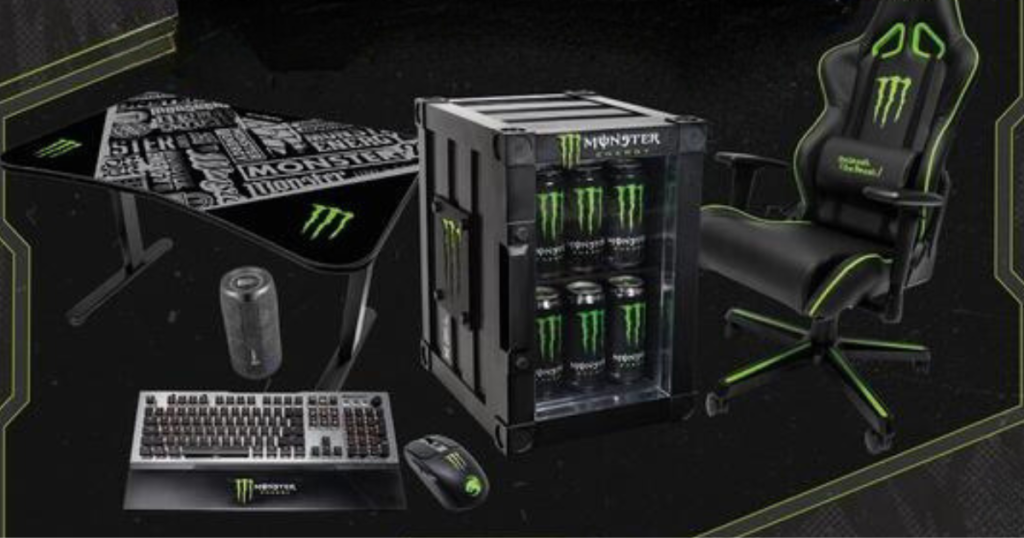 Monster Energy Chance to Win the Ultimate Gaming Gear Package Sweepstakes