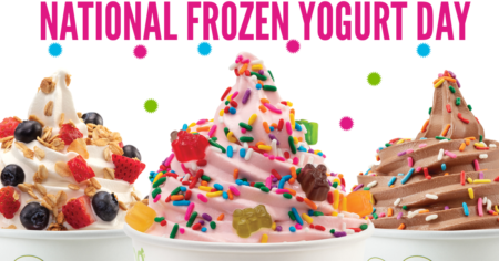 National Frozen Yogurt Day