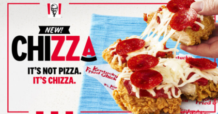 New Chizza Coming To KFC On Feb