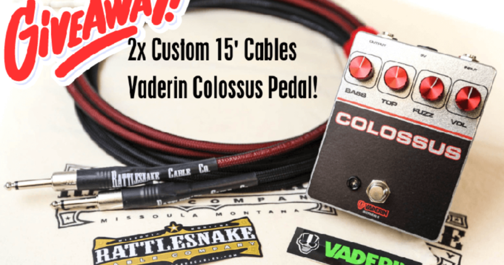 Rattlesnake Cable Company Vaderin Pedals Giveaway