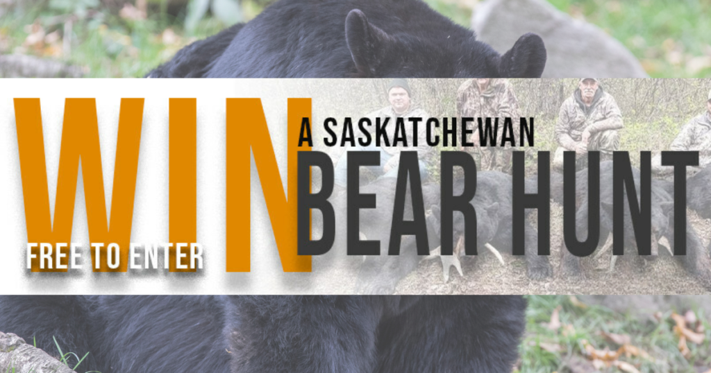 Saskatchewan Bear Hunt Giveaway