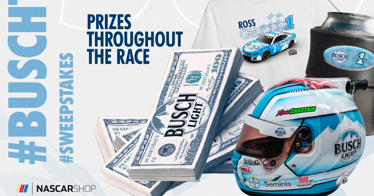 busch daytona sweeps