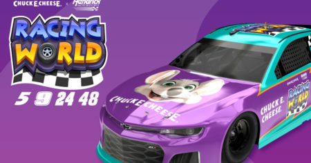 chuck e cheese racing