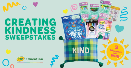 crayola creating kindness sweepstakes