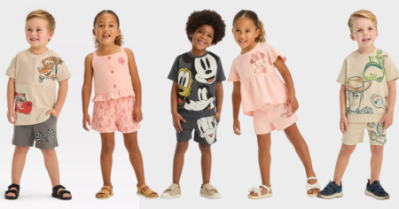 disney apparel target new toddler piece sets