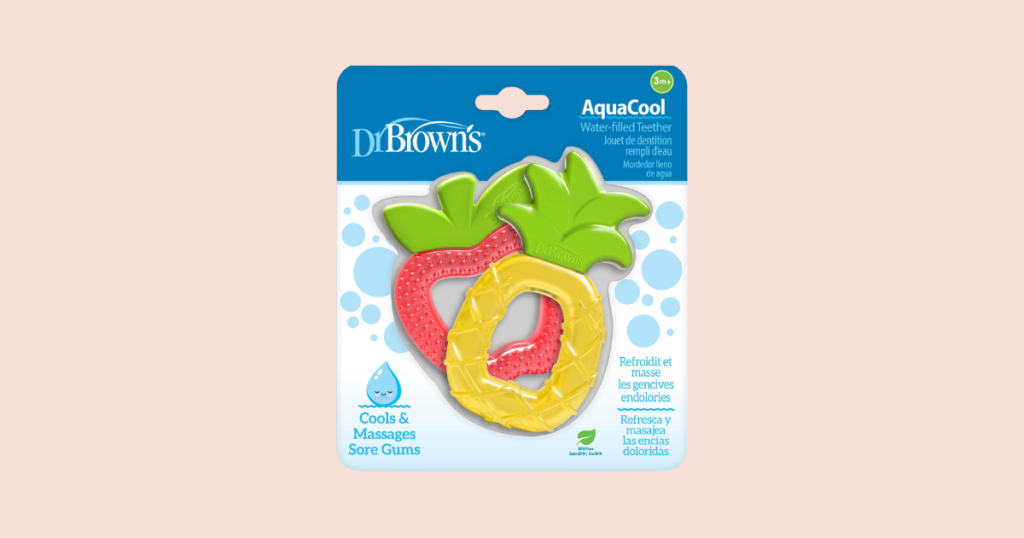 dr brown aquacool teether freebie