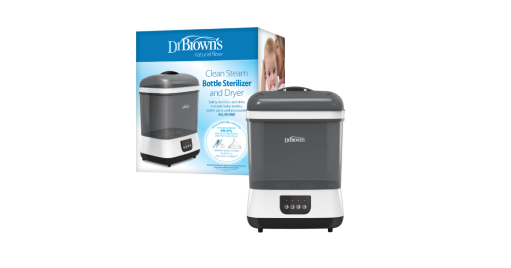 dr brown bottle sterilizer freebie