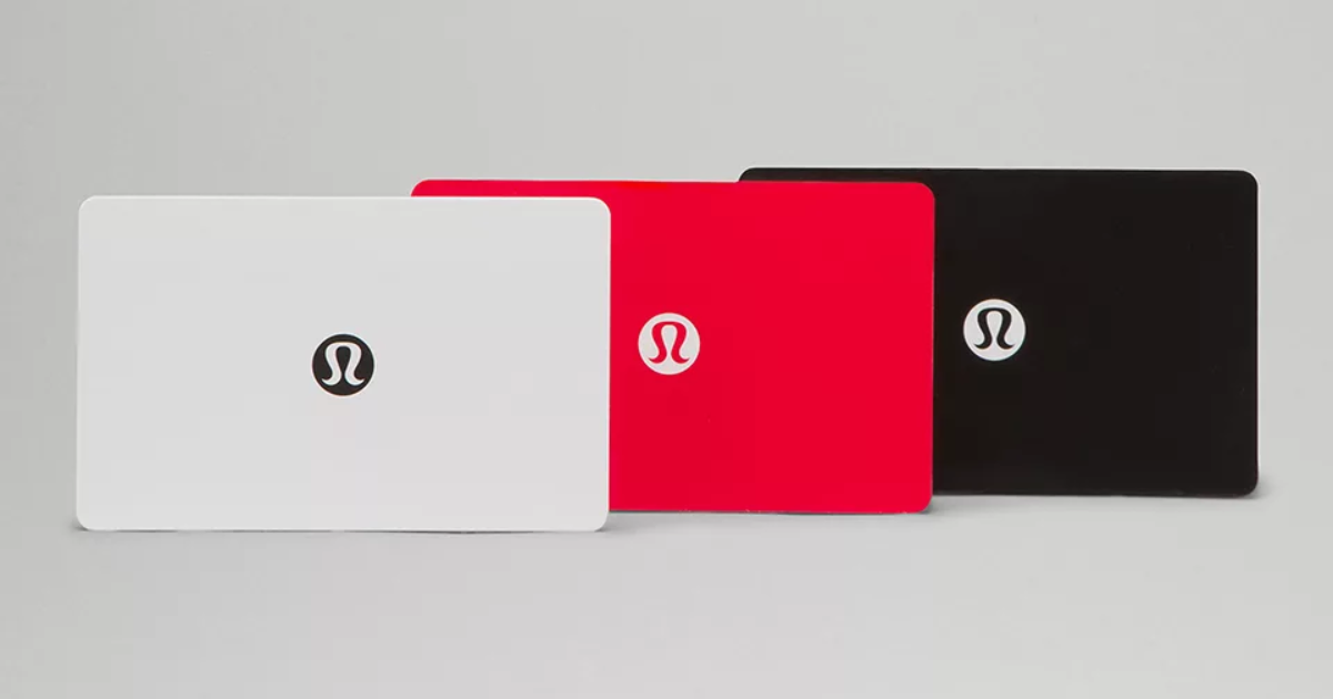 lululemon gift cards