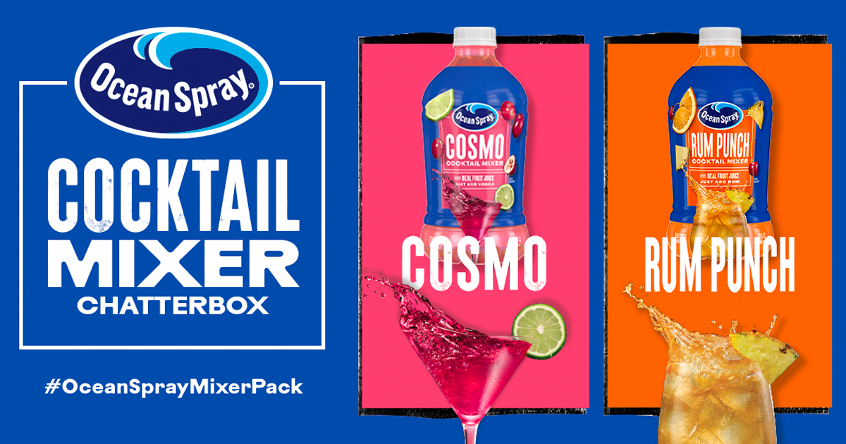 ocean spray cocktail mixer