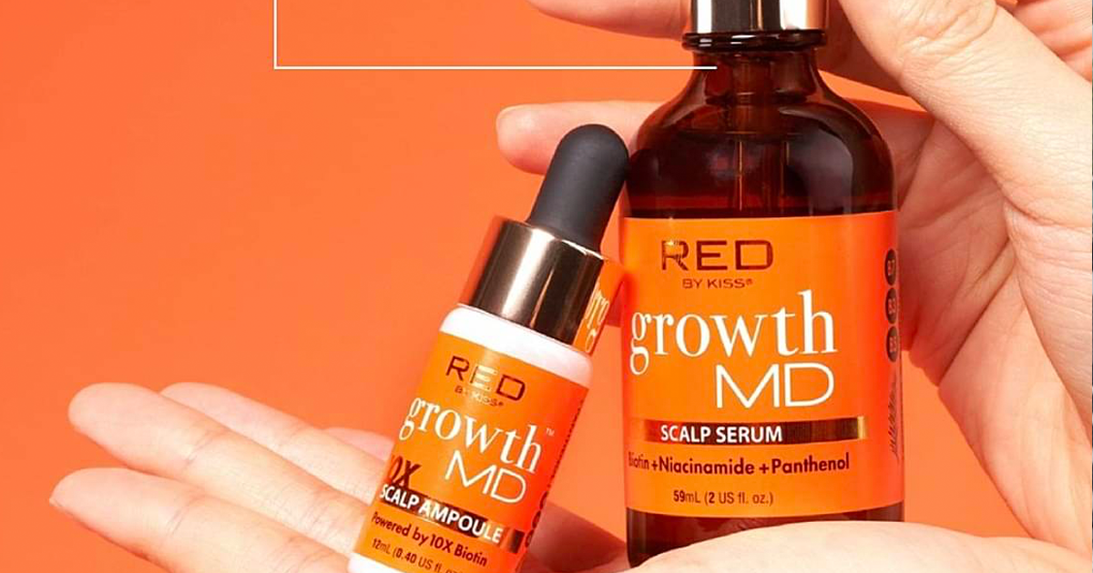 red by growth md scalp serum