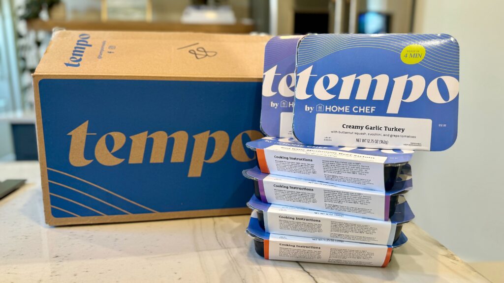 tempo by home chef meal kit x