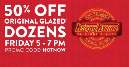 Off Original Glazed Dozens at Krispy Kreme