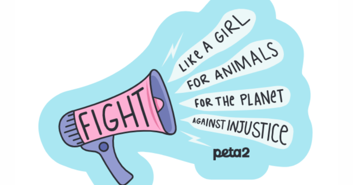 Free Peta Womens Day Sticker