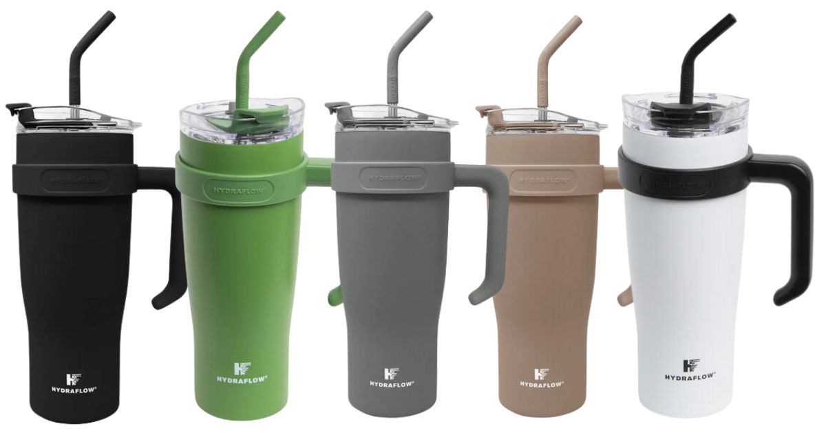 Hydraflow Tumblers five Hydraflow tumblers