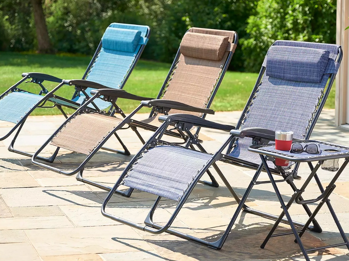 Kohl s Zero Gravity Chairs row of Kohl s Zero Gravity Chairs by a pool