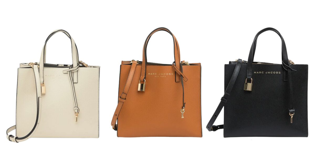 Marc Jacobs three Marc Jacobs handbags in a row