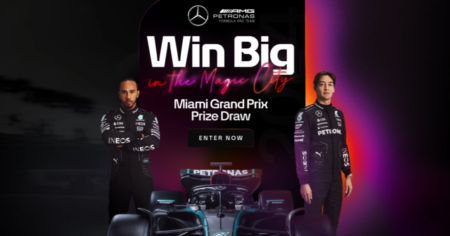 Mercedes AMG Petronas Miami Club ‘Win Big’ Competition