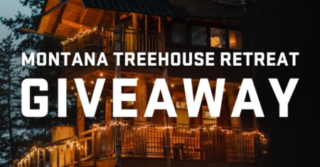 Montana Treehouse Retreat Giveaway