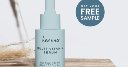 possible free karuna multi vitamin serum sample