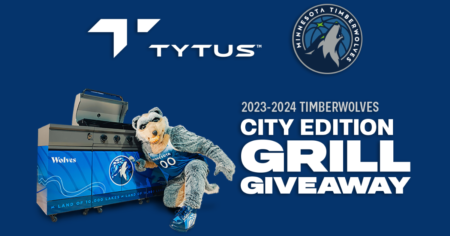 TYTUS Timberwolves City Edition Grill Giveaway