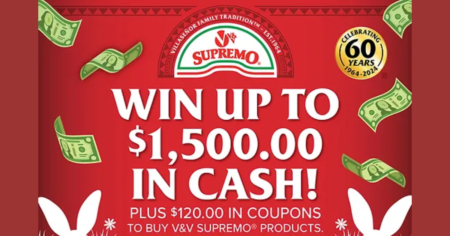 VV sumpremo sweepstakes