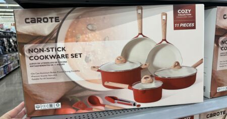carote cookware set in box on sale at walmart