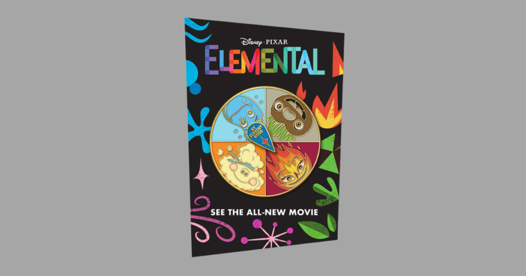 disney insiders elemental pin freebie