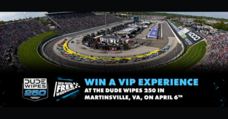 dude wipes 250 martinsville speedway