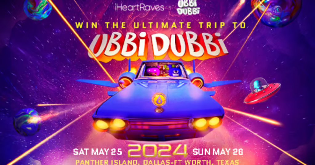 iHeartRaves Ubbi Dubbi Fest Giveaway