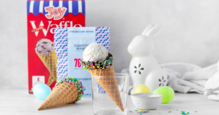 easter ice cream cones